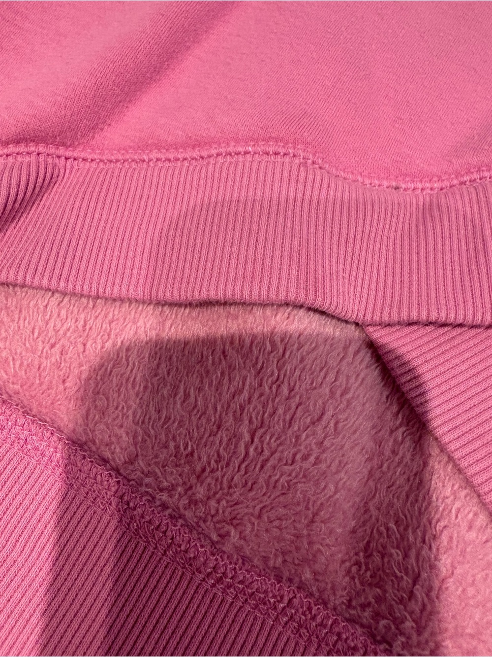 3/15$ Joe Fresh Mauve-Pink Overlap Hem Girls Sweatshirt - Picture 2 of 3